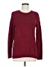 Jeanne Pierre 100% Cotton Burgundy Pullover Sweater Size M - photo 1