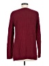 Jeanne Pierre 100% Cotton Burgundy Pullover Sweater Size M - photo 2