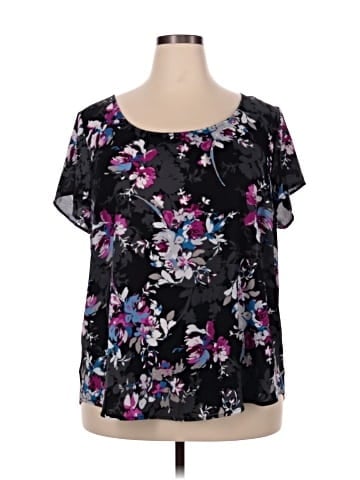 Torrid Short Sleeve Blouse (view 1)