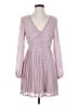Lulus 100% Polyester Hearts Pink Cocktail Dress Size XS - photo 1
