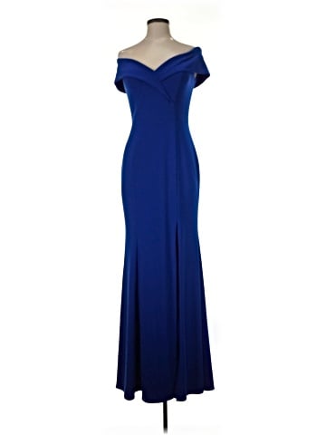 Aqua Cocktail Dress (view 1)