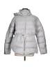 Athleta 100% Polyester Solid Silver Snow Jacket Size M - photo 1