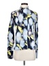 Piazza Sempione Print Blue Long Sleeve Blouse Size EU (IT) 40 / US 4 - photo 1