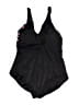 Assorted Brands Print Black One Piece Swimsuit Size XL - photo 2