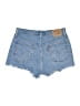 Levi's Blue Denim Shorts Size 29 waist - photo 2