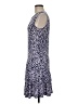 MICHAEL Michael Kors Animal Print Blue Cocktail Dress Size M - photo 5