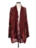 Assorted Brands 100% Rayon Burgundy Kimono Size S - photo 1