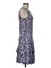 MICHAEL Michael Kors Animal Print Blue Cocktail Dress Size M - photo 4