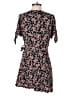 Ann Taylor LOFT 100% Rayon Floral Black Romper Size 6 - photo 2