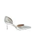 Sam Edelman Metallic Silver Heels Size 12 - photo 1