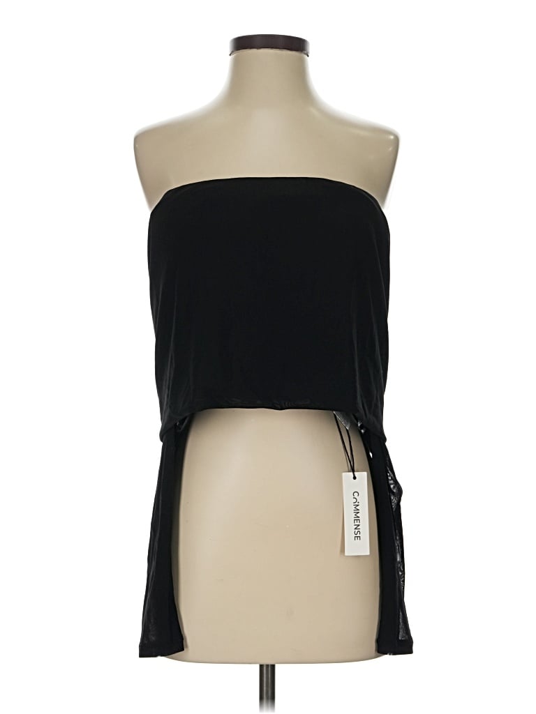 Commense Sleeveless Blouse In Black
