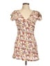 Rails Floral Ivory Casual Dress Size L - photo 1