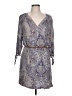 Esprit 100% Viscose Paisley Gray Casual Dress Size 10 - photo 1