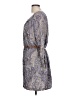 Esprit 100% Viscose Paisley Gray Casual Dress Size 10 - photo 5