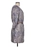Esprit 100% Viscose Paisley Gray Casual Dress Size 10 - photo 4