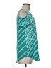JM Collection Teal Short Sleeve Top Size M - photo 4