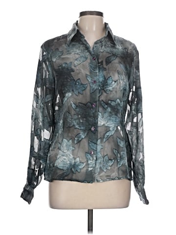 Kasper Long Sleeve Blouse (view 1)