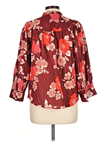 Porridge 3/4 Sleeve Blouse (view 2)
