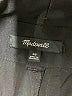 Madewell 100% Polyester Black Drapey Paperbag Pants Size 00 - photo 7