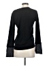 Equipment 100% Wool Polka Dots Black Wool Pullover Sweater Size XS - photo 2