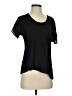 Soprano Black Short Sleeve Top Size XS - photo 1
