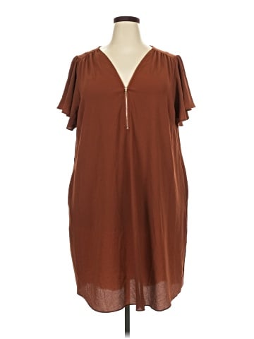 City Chic Casual Dress (view 1)