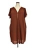 City Chic Brown Casual Dress Size 22 Plus (XL) - photo 1