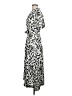 Assorted Brands Animal Print Silver Casual Dress Size M (estimated) - photo 5