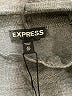 Express Solid Gray Casual Dress Size XS - photo 7