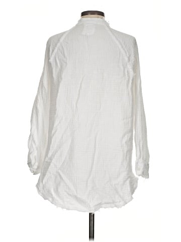 Aerie 3/4 Sleeve Button-Down Shirt (view 2)
