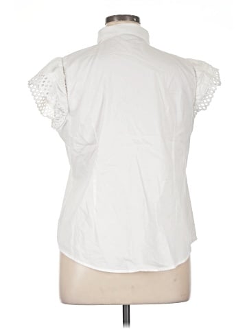 Worthington Sleeveless Button-Down Shirt (view 2)