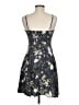 Old Navy 100% Rayon Floral Gray Cocktail Dress Size M - photo 2