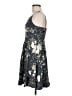 Old Navy 100% Rayon Floral Gray Cocktail Dress Size M - photo 5