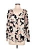 Chico's Paisley Pink Pullover Sweater Size Med (1) - photo 1