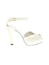 Stuart Weitzman Ivory Sandals Size 7 - photo 1