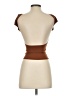 ForeFair Brown Short Sleeve Top Size S (estimated) - photo 2
