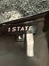 1.State 100% Polyester Black Sleeveless Blouse Size L - photo 7