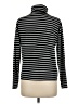 Assorted Brands Stripes Black Turtleneck Sweater Size M (estimated) - photo 2