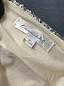 Line & Dot Metallic Gold Formal Skirt Size S - photo 4