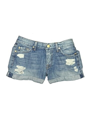 7 For All Mankind Denim Shorts (view 1)