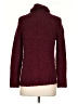 MICHAEL Michael Kors Tweed Burgundy Turtleneck Sweater Size S - photo 2