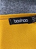 Boohoo 100% Polyester Yellow Short Sleeve Blouse Size 16 - photo 7