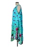 Anthony Richards Tropical Blue Cocktail Dress Size L (estimated) - photo 5