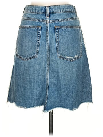 Zara Denim Skirt (view 2)