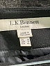 L.K. Bennett Solid Black Casual Skirt Size 12 - photo 4
