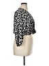 Primark 100% Polyester Animal Print Black 3/4 Sleeve Blouse Size 14 - photo 4