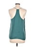 Naked Zebra 100% Polyester Teal Sleeveless Blouse Size M - photo 2