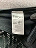 Freya Chevron-herringbone Black Swimsuit Top Size L - photo 3