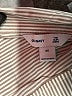 Old Navy Metallic Tan 3/4 Sleeve Button-Down Shirt Size 2X - photo 7
