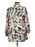 Tart Collections 100% Polyester Tie-dye Teal Blazer Size M - photo 2